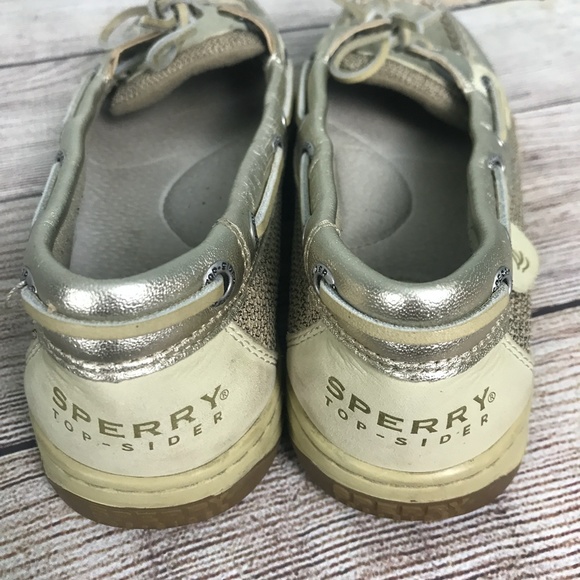 Sperry Top Sider Angelfish Boat Shoes Metallic - Picture 3 of 6